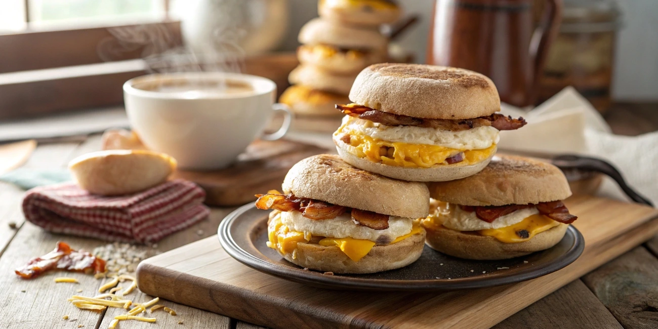 Meal Prep Breakfast Sandwiches Made Easy – No More Soggy Bread!