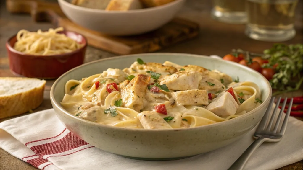 easy Creamy Chicken Pasta