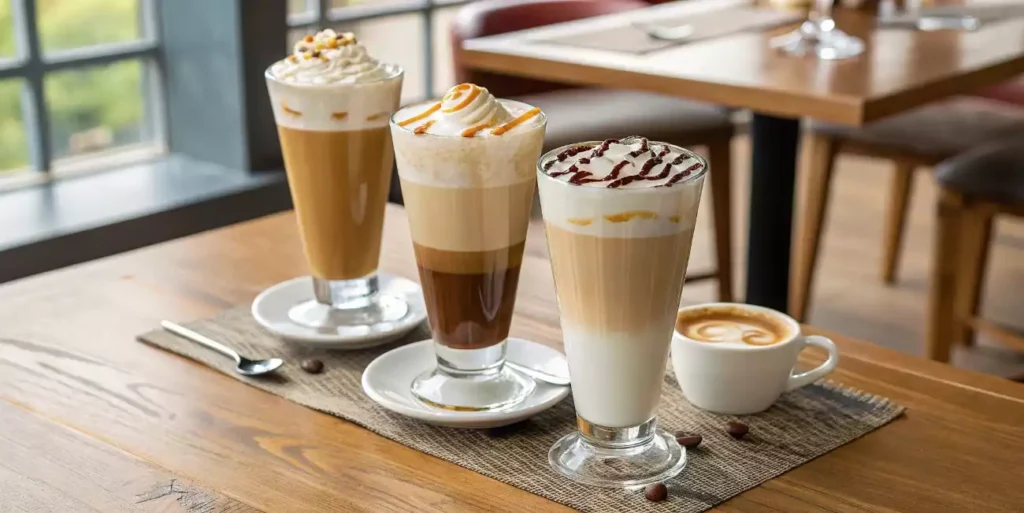 Flavored Latte Macchiato variations