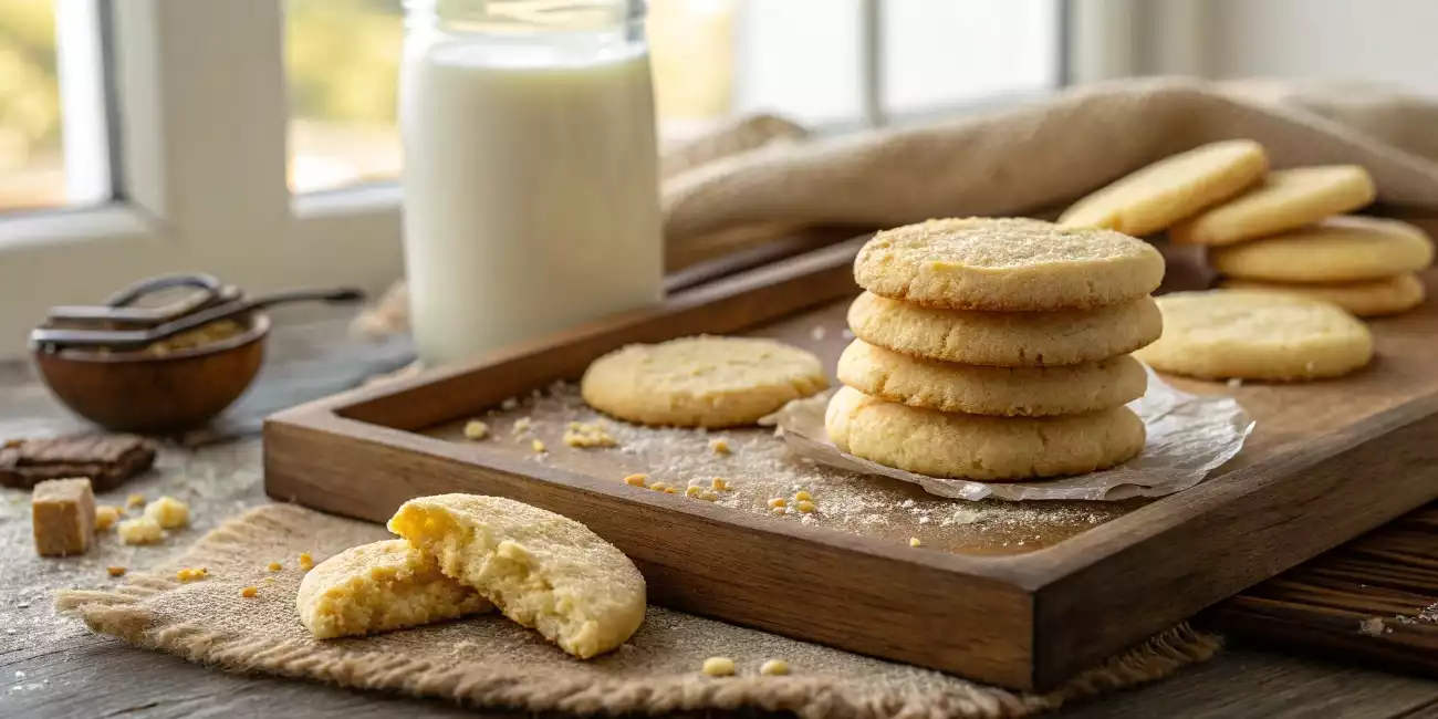 3 Ingredient Sugar Cookies – So Easy, Anyone Can Bake Them!