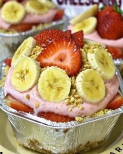 a close up of food