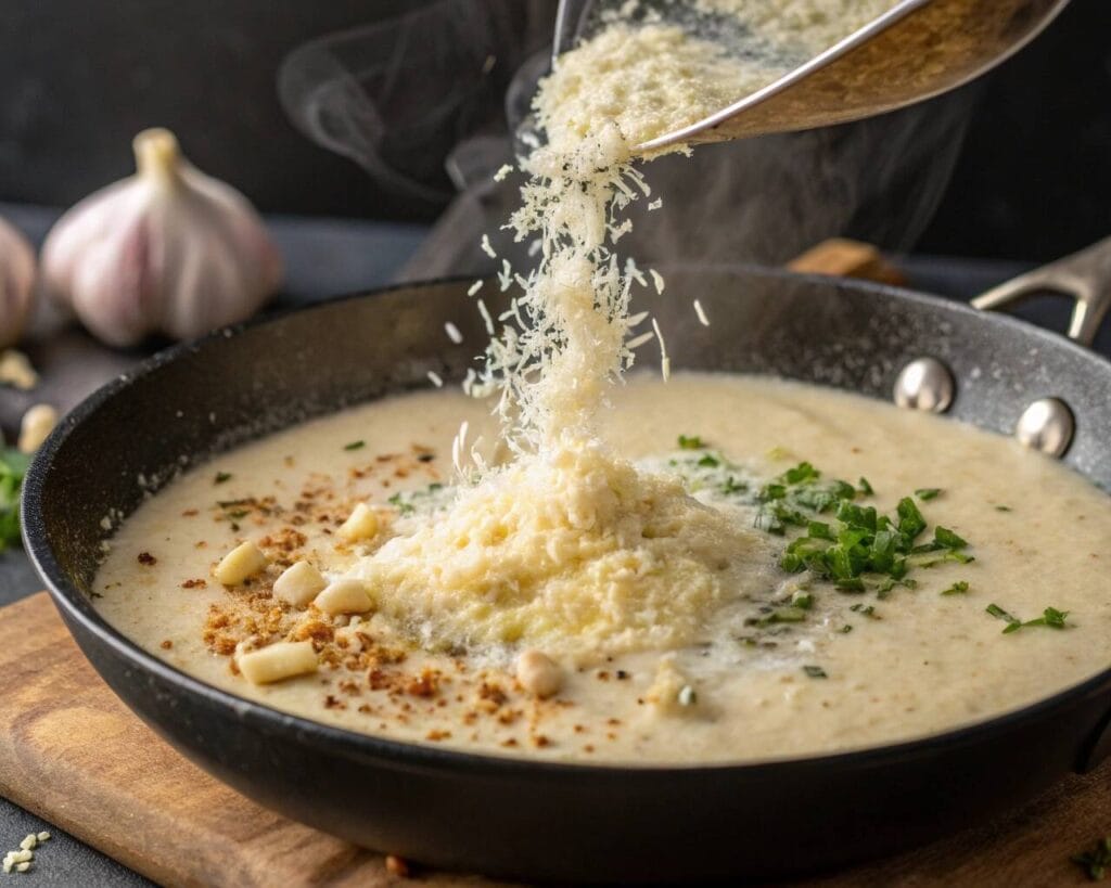 Make the creamy pepper sauce, shrimp, recipe, recipes easy fast recipe