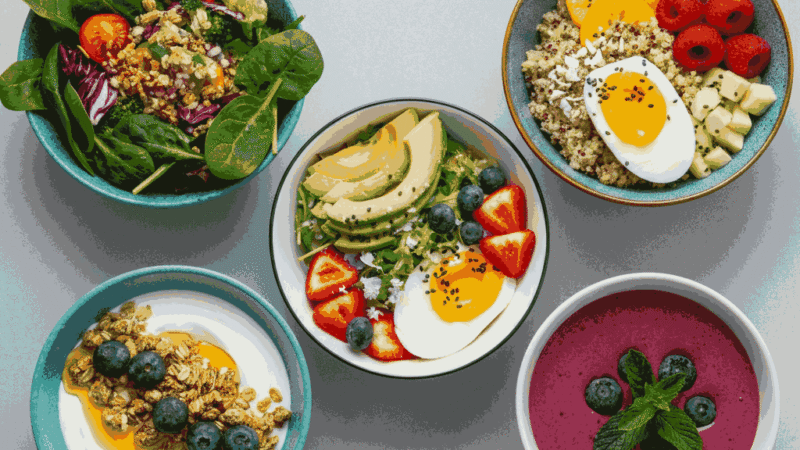 15-Minute Healthy Breakfast Bowls