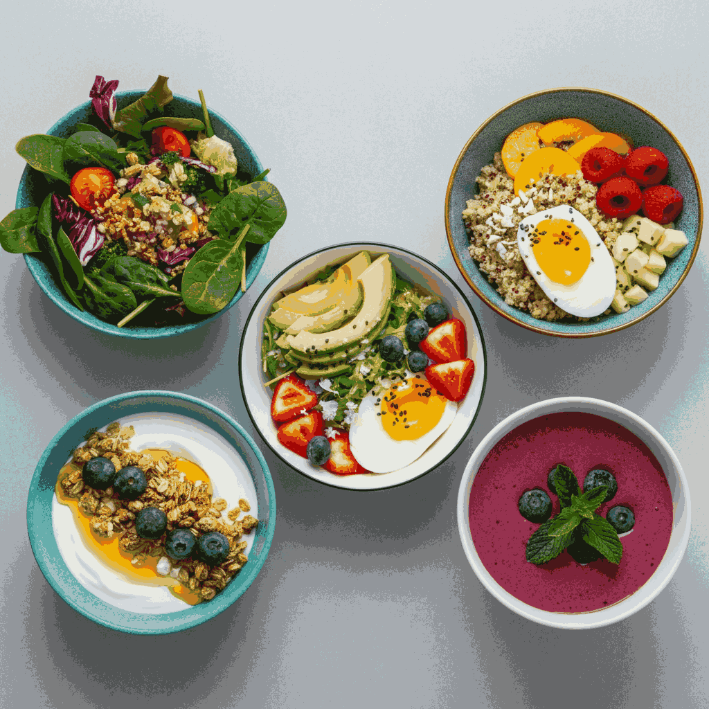 15-Minute Healthy Breakfast Bowls