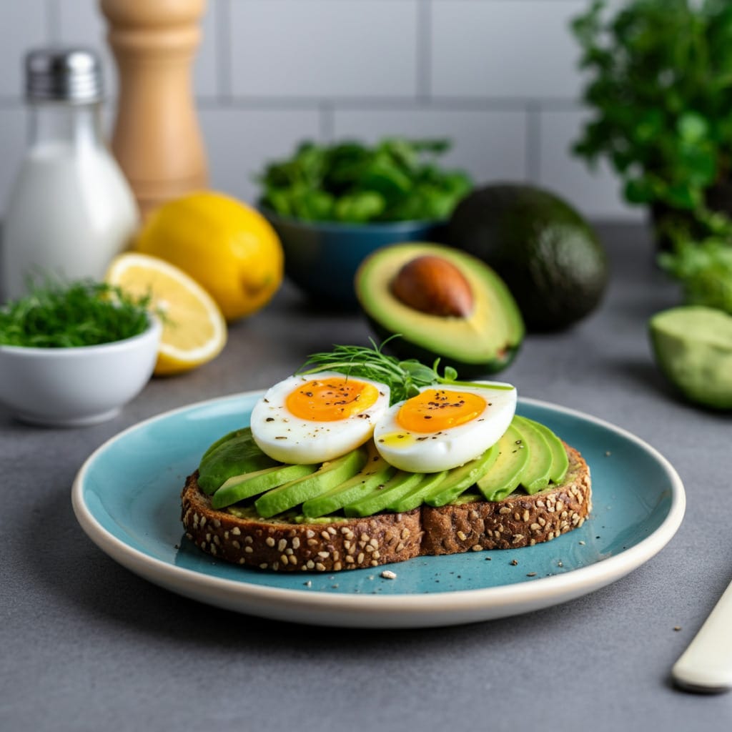 Avocado Toast with Eggs