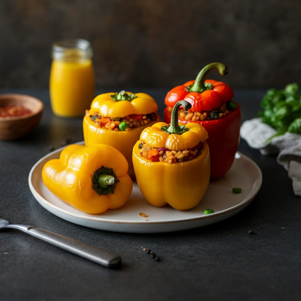 Baked Stuffed Bell Peppers
