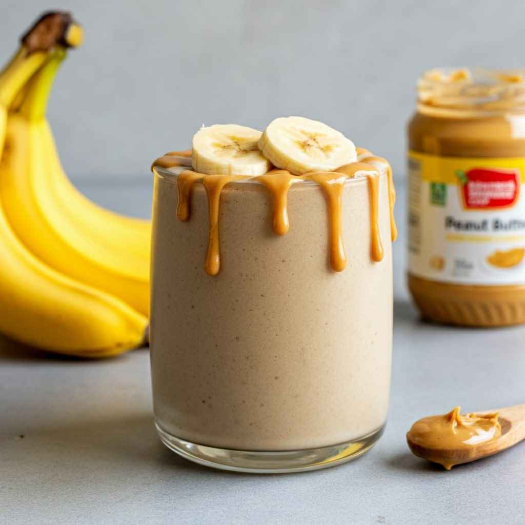 Banana and Peanut Butter Smoothie