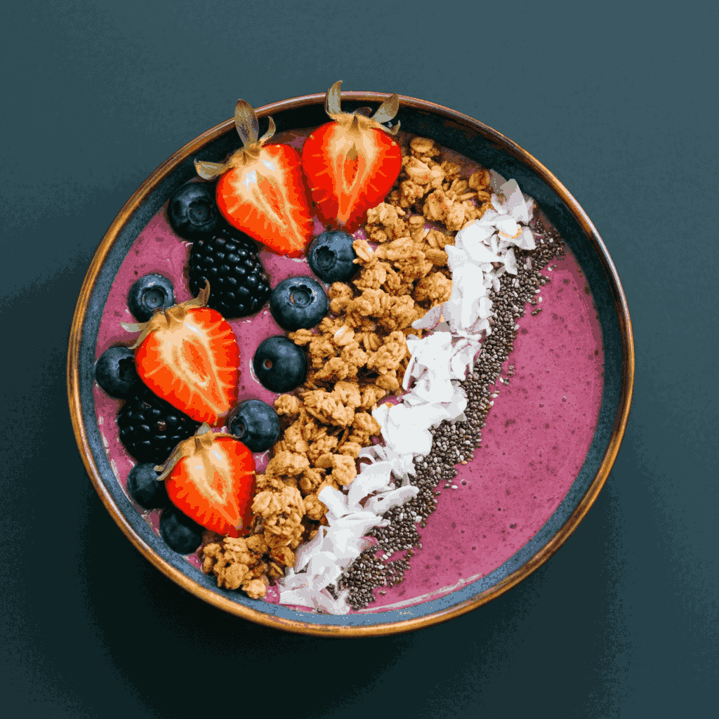 Classic Berry Smoothie Bowl  