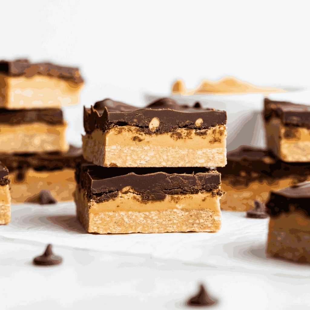 Classic Chocolate Peanut Butter Bars
