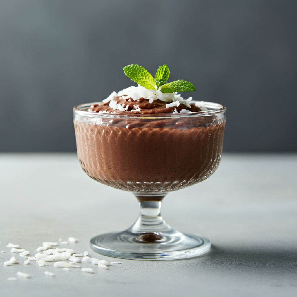 Coconut Milk Chocolate Pudding