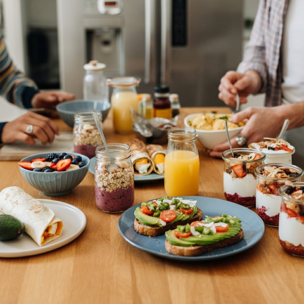How to Prep a Family Breakfast in 10 Minutes