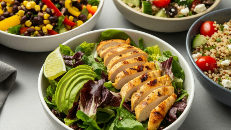 Delicious Dinner Salads: Quick, Healthy