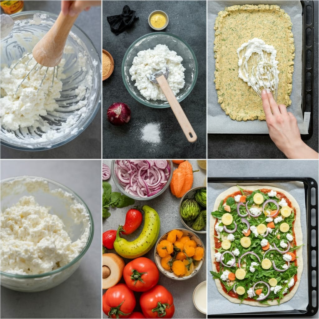 Easy Cottage Cheese Pizza Crust Recipe