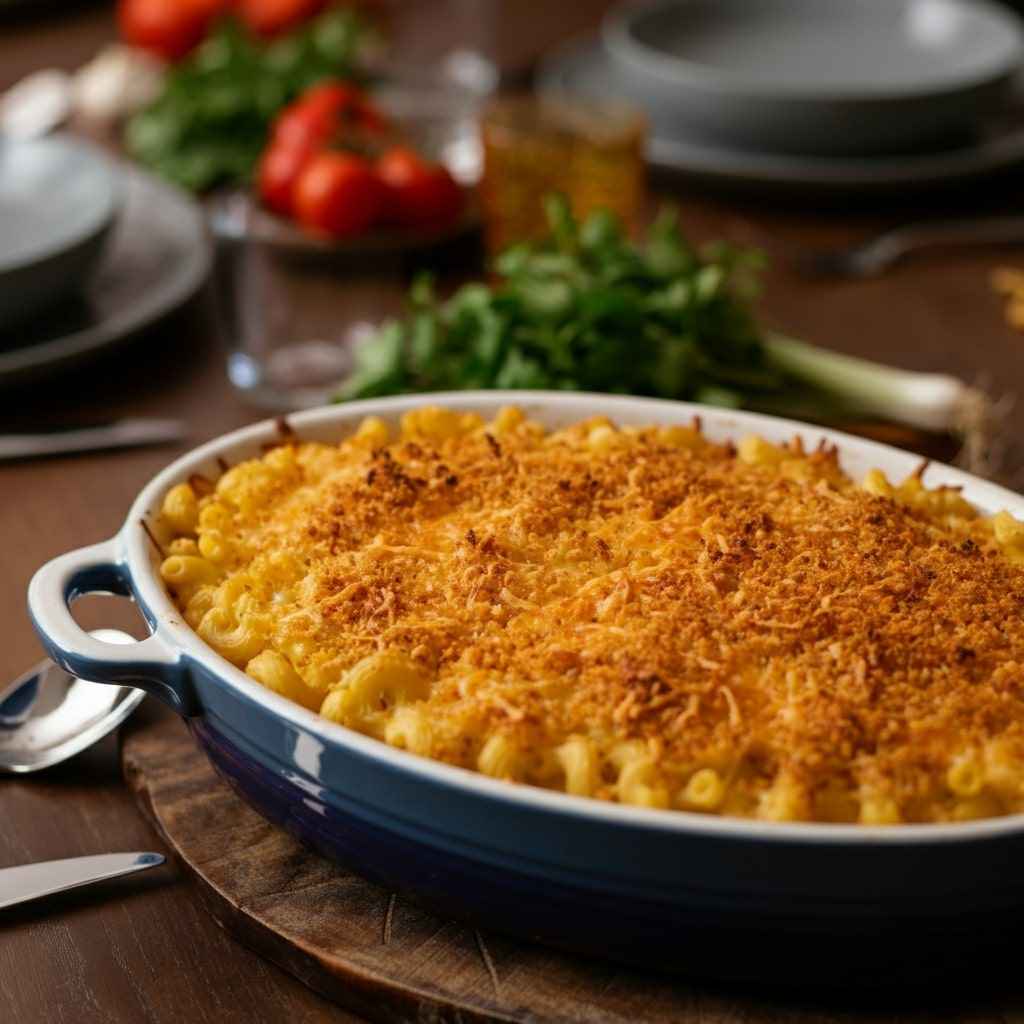 Gluten-Free Baked Macaroni and Cheese