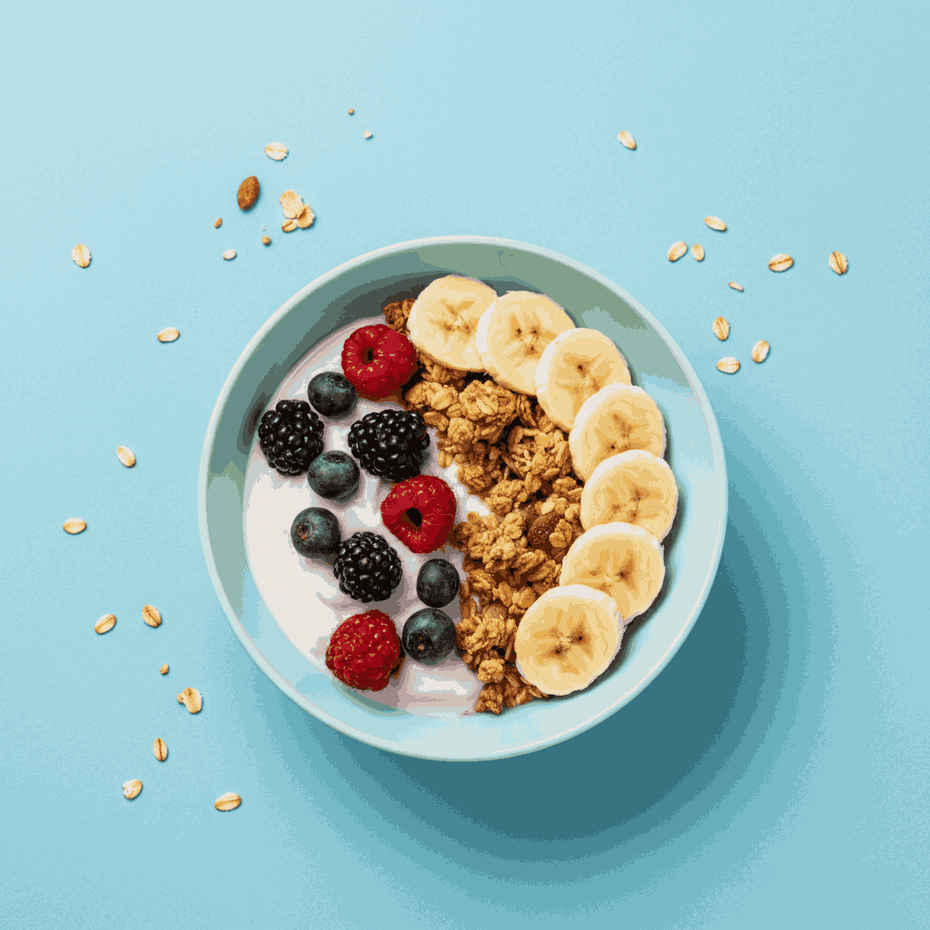 Greek Yogurt and Granola Bowl