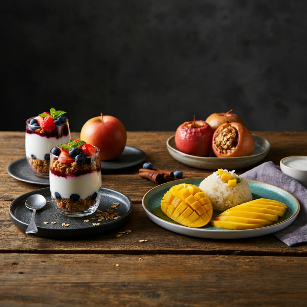 Healthy Dessert Recipes with Fruit