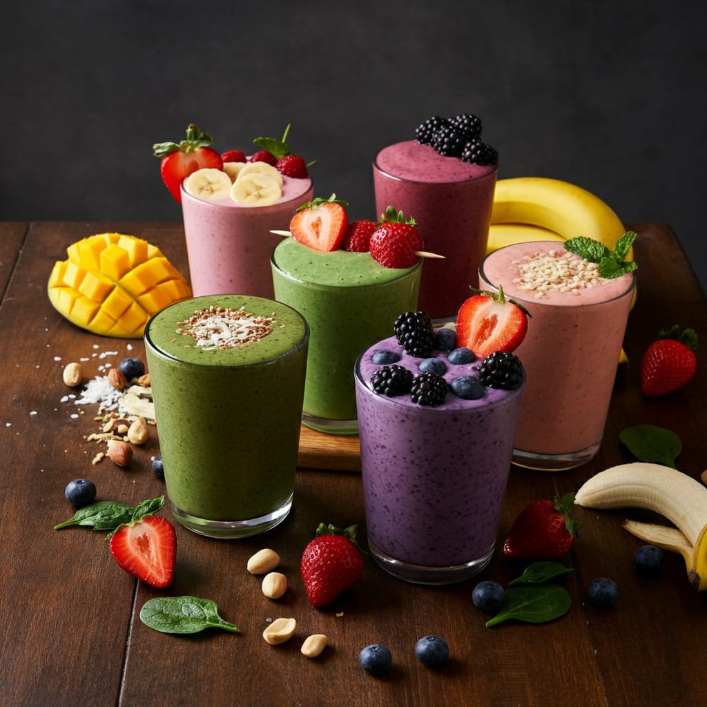 Healthy Homemade Breakfast Smoothies for a Nutritious Start