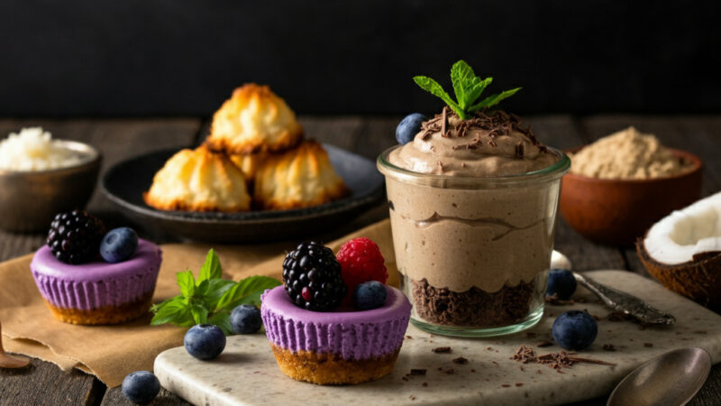 Keto Dessert Recipes to Treat Your Sweet Tooth