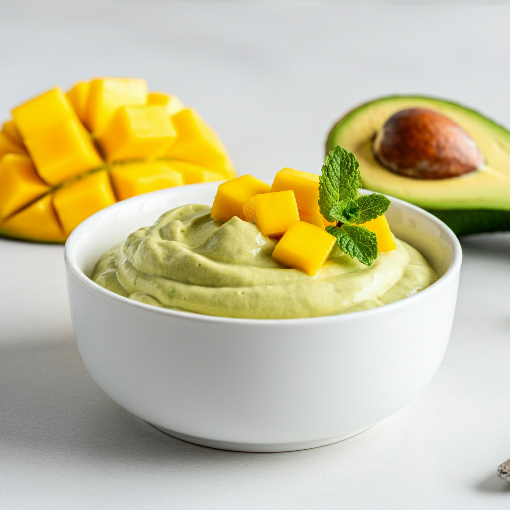 Mango Avocado Mousse