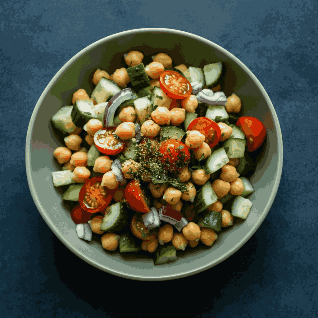 Mediterranean Chickpea Salad