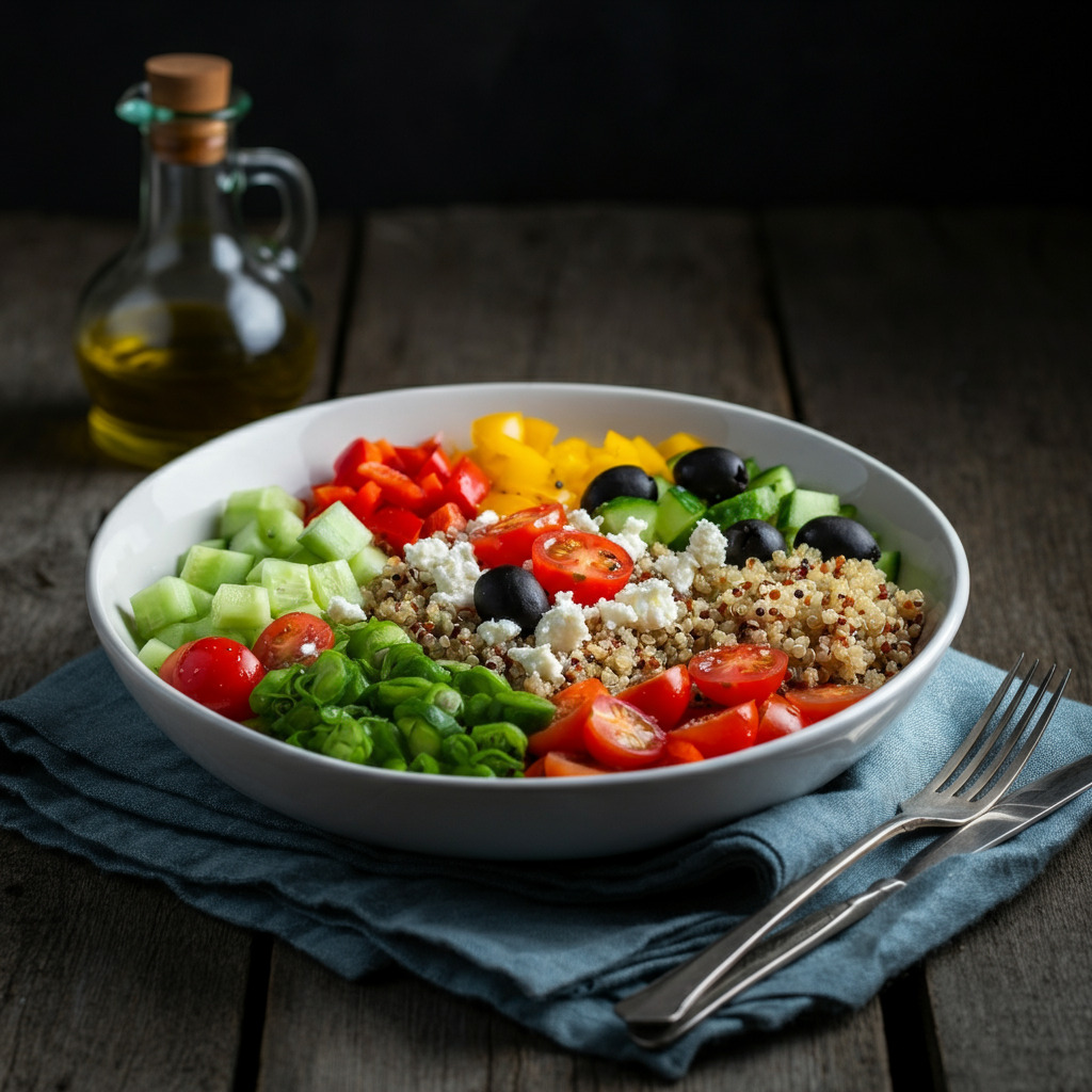 Mediterranean Quinoa Bowl