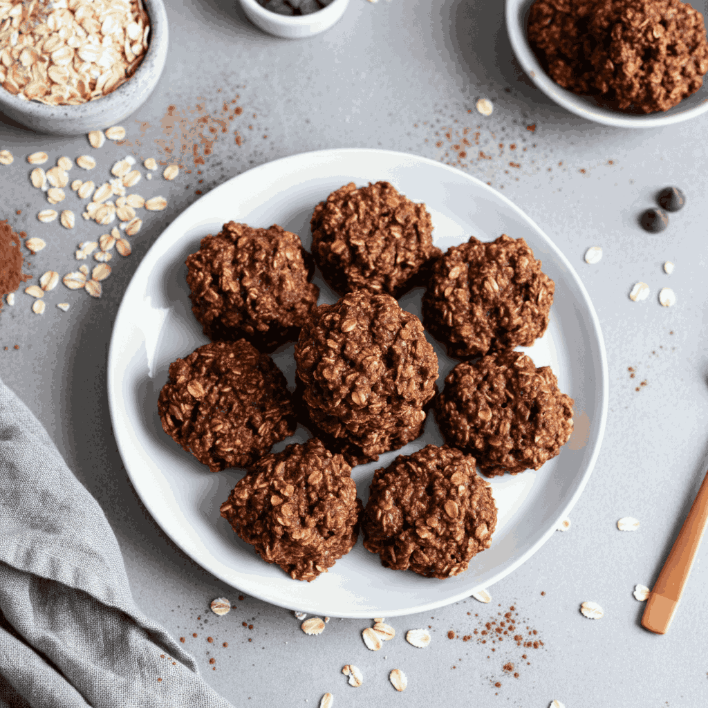 No-Bake Chocolate Oatmeal Cookies