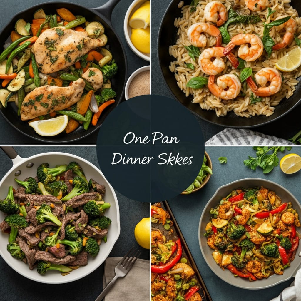 One Pan Dinner Recipes That Make Cooking Easier and Tastier