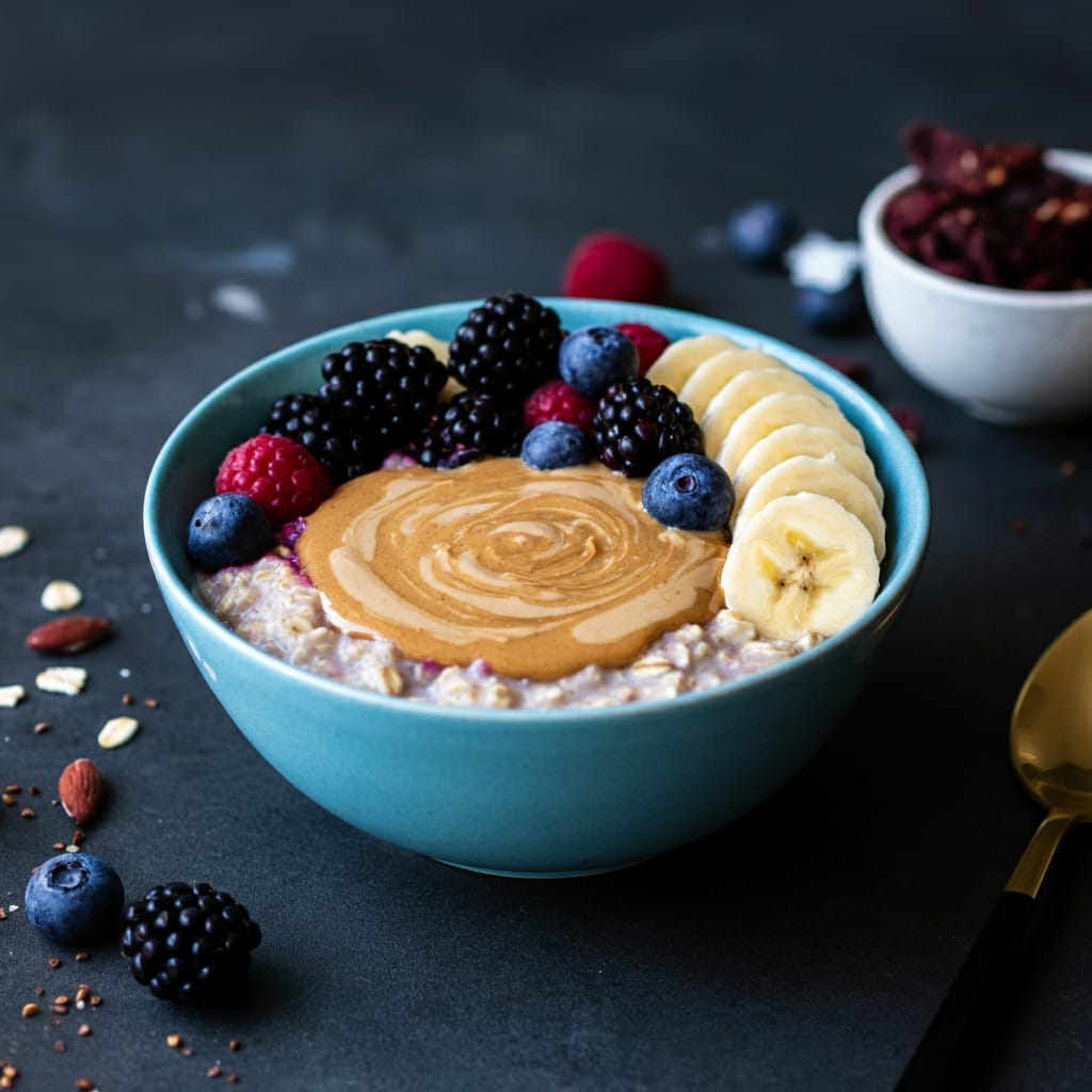 Peanut Butter Overnight Oats