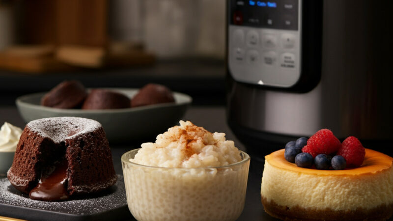 Pressure Cooker Dessert Recipes to Satisfy Your Sweet Tooth