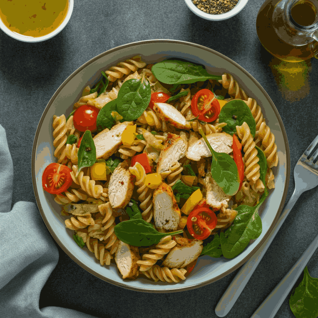 Protein-Packed Pasta Salad