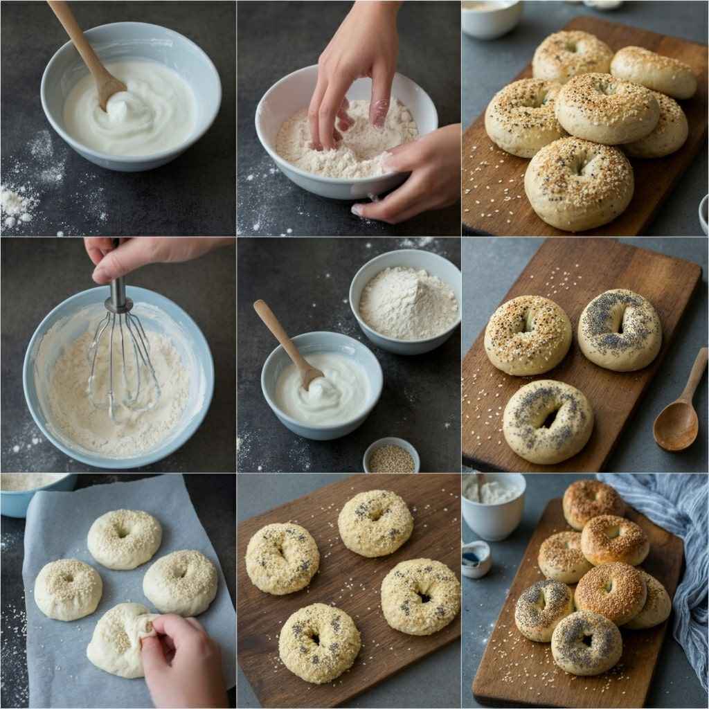 Step-by-Step Recipe for Protein Bagels with Greek Yogurt