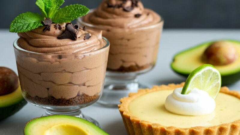 Sweet & Healthy: Delicious Desserts with Avocado