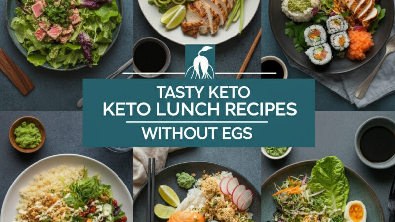 Tasty Keto Lunch Recipes Without Eggs