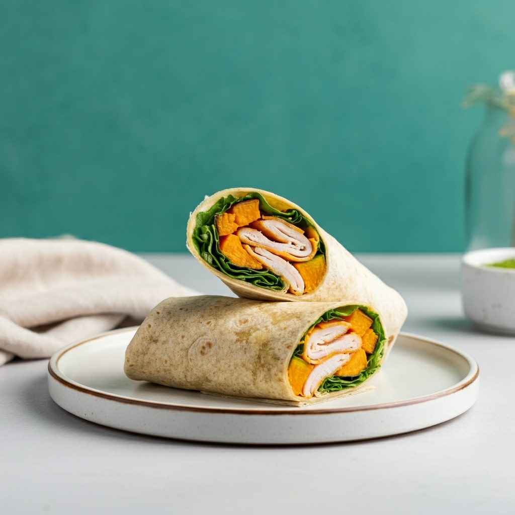 Turkey and Sweet Potato Wrap