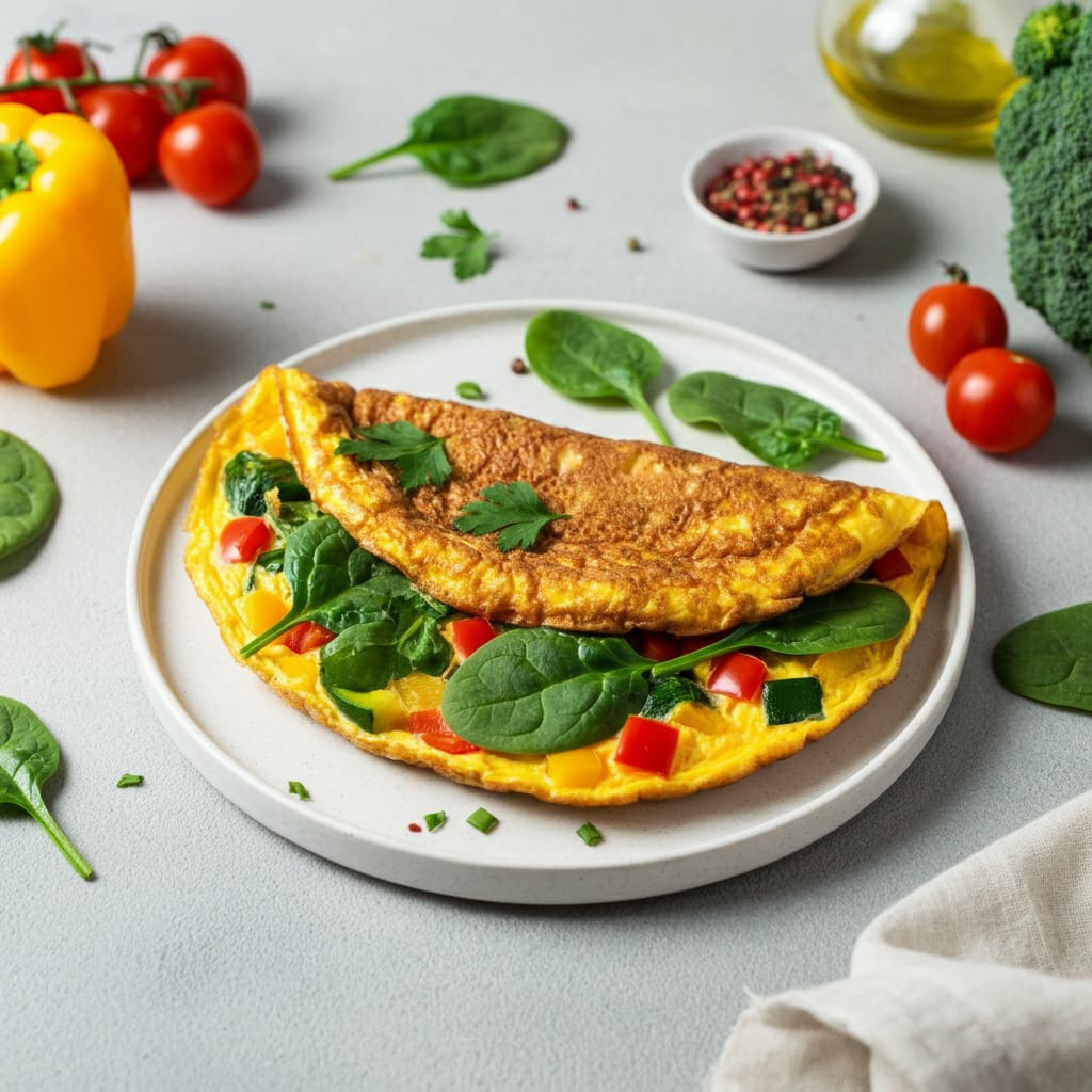 Vegetable Omelette