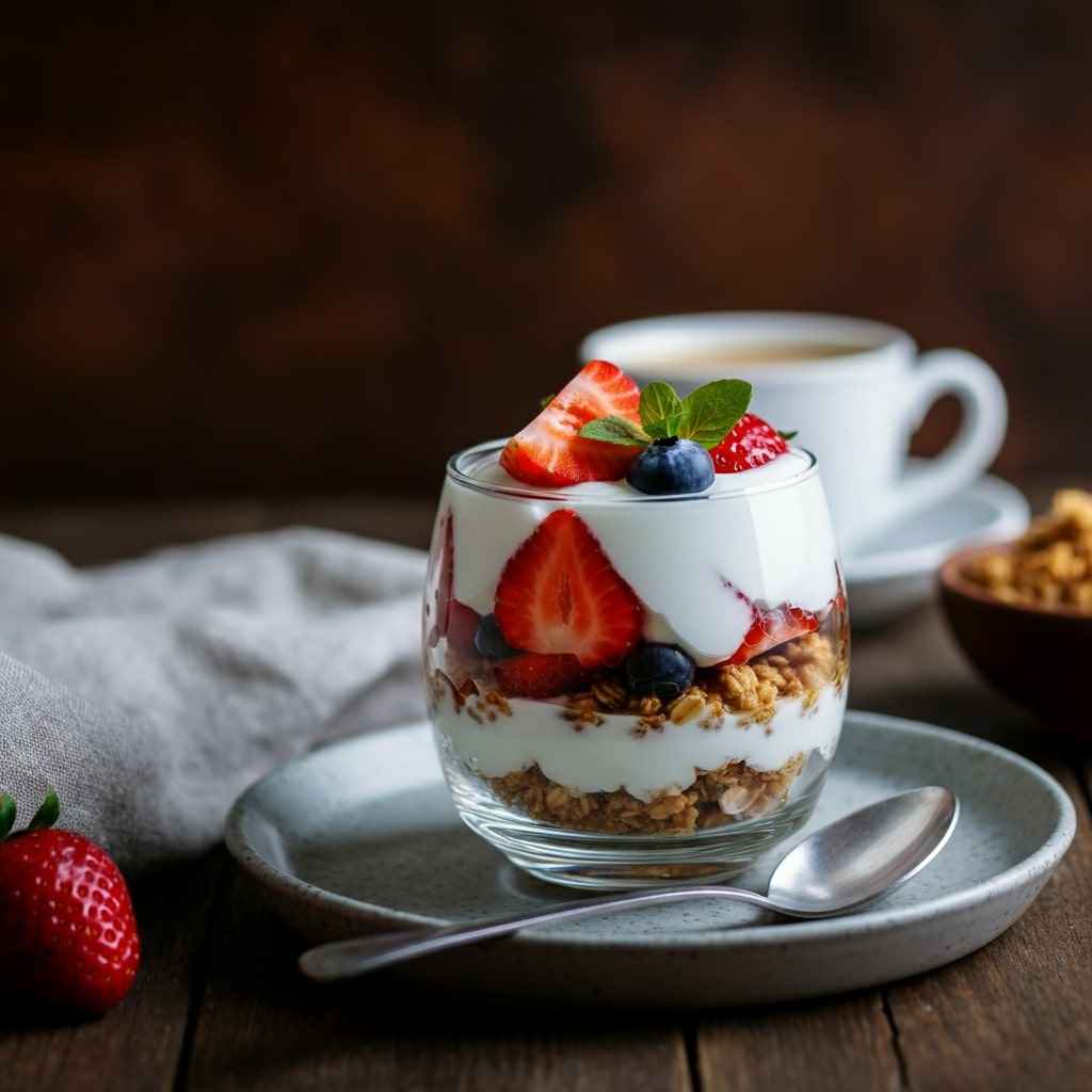 Yogurt and Granola Parfait