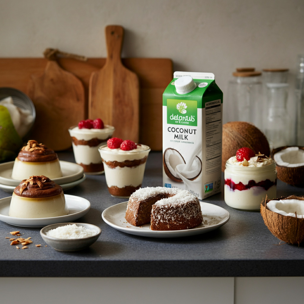How to Make Vegan Desserts with Coconut Milk
