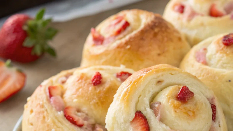 Strawberry Bread Rolls: A Beginner’s Guide to Fluffy, Sweet Perfection
