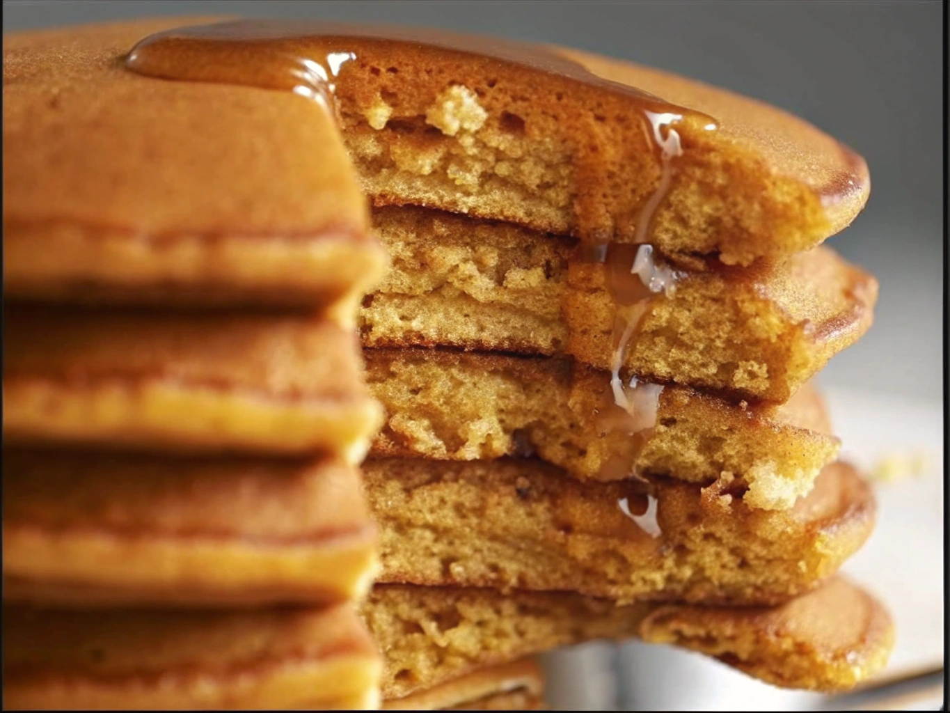 Fluffy Gingerbread Pancakes: Cozy Holiday Breakfast Magic