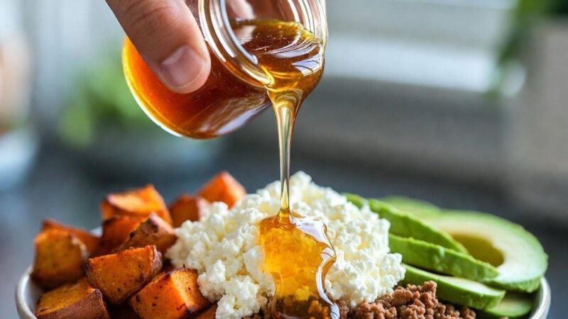 Sweet & Spicy Sweet Potato Cottage Cheese Bowl with Ground Beef: The Ultimate High-Protein Meal