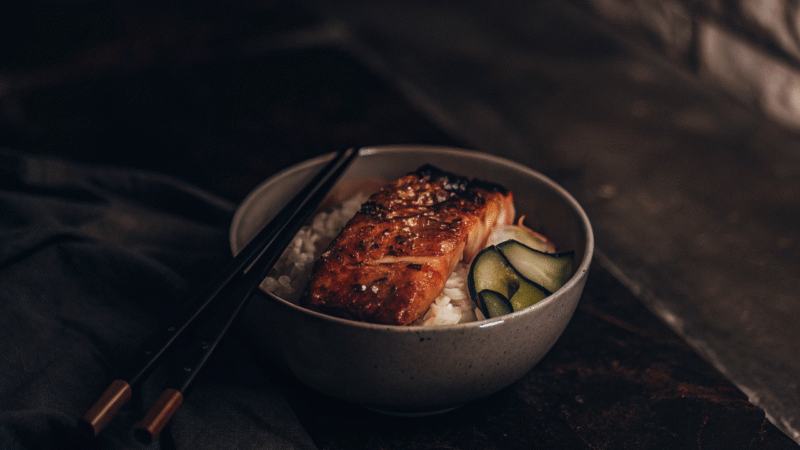Sticky Orange Gochujang Salmon Rice Bowl: The Viral Asian Fusion Recipe You Need