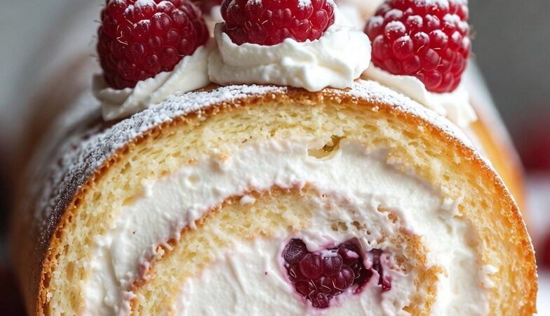 Best Raspberry Roll Cake | Step-by-Step Guide